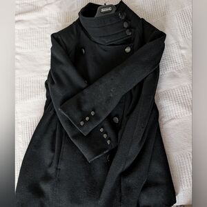 ❄️🧣🆕 ⚡Avant-Garde Chimney Double-Breasted 2X/3X Melton Winter Coat Jacket